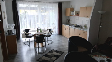 kombinierter K&uuml;chen und Wohnraum
